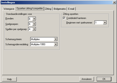 instellingenOpzetten