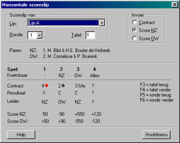 Scoreslip
